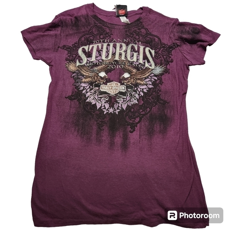 NWT Harley Davidson Sturgis 70th annual Motorcycle Rally Shirt